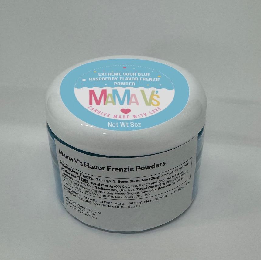 FLAVOR FRENZIE POWDER- MAMA V'S VIRAL– Extreme Sour, Sweet, Sour, INSANE Flavor! Perfect for Candy, Snacks, Fruit & Rim Dips - TikTok Viral Favorite