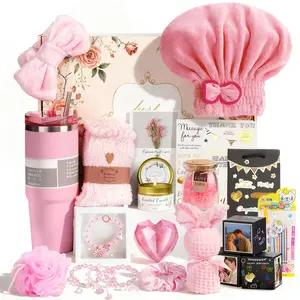 21-Piece Handmade Self-Care Spa Gift Set with Flannel Blanket, Photo & Customizable Gift Box – Festive Home Supplies for Birthdays, Mother’s Day; Care Package for Women