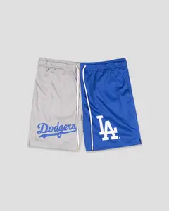Home Away Diamond Air Youth Mesh Shorts - Los Angeles Dodgers