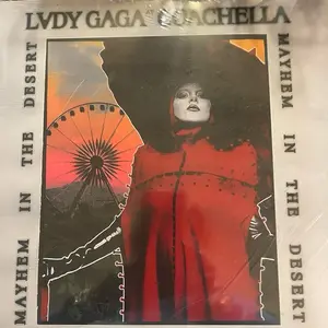 LADY GAGA COACHELLA MAYHEM IN THE DESERT 2 LP COLORED VINYL W/PICTURE DISC GATEFOLD SEALED.  Very nice!!!!