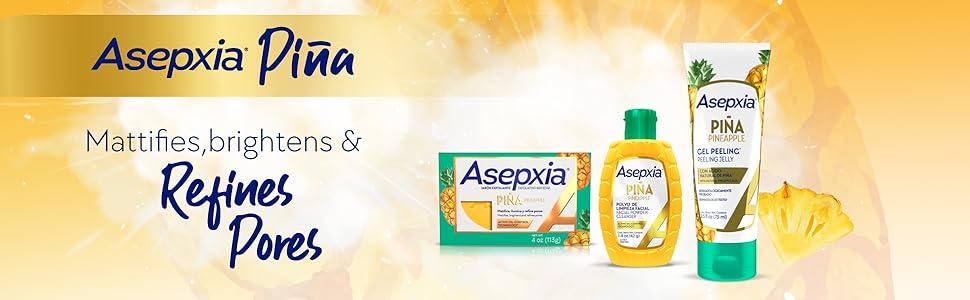 Asepxia Face Peel, Single Pack, Facial Exfoliator Peeling Jelly with Natural Pineapple Enzyme, Non-Abrasive Gentle, Hydrating, Cleansing & Exfoliating Gel-Based Skin Care, 2.5 ounce