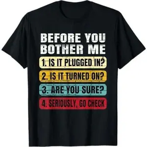 Casual Funny IT Tech Shirt – Great Technical Support Present