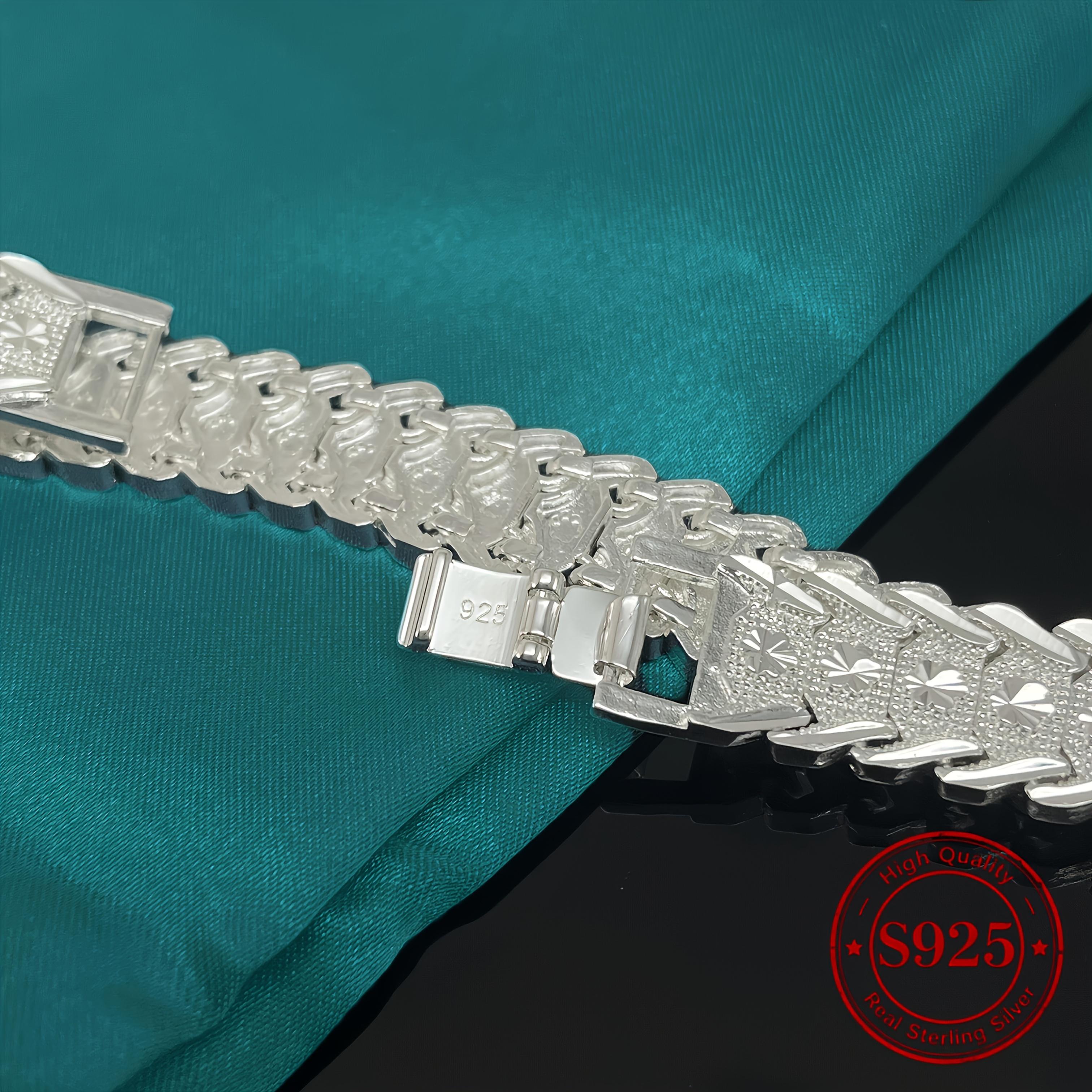 Silver Creative 12mm Coin Wide Bracelet - simple and elegant - Allergy-proof - perfect for everyday wear and parties - the perfect fashion jewelry gift bangle healing  jewelry SpringStatements