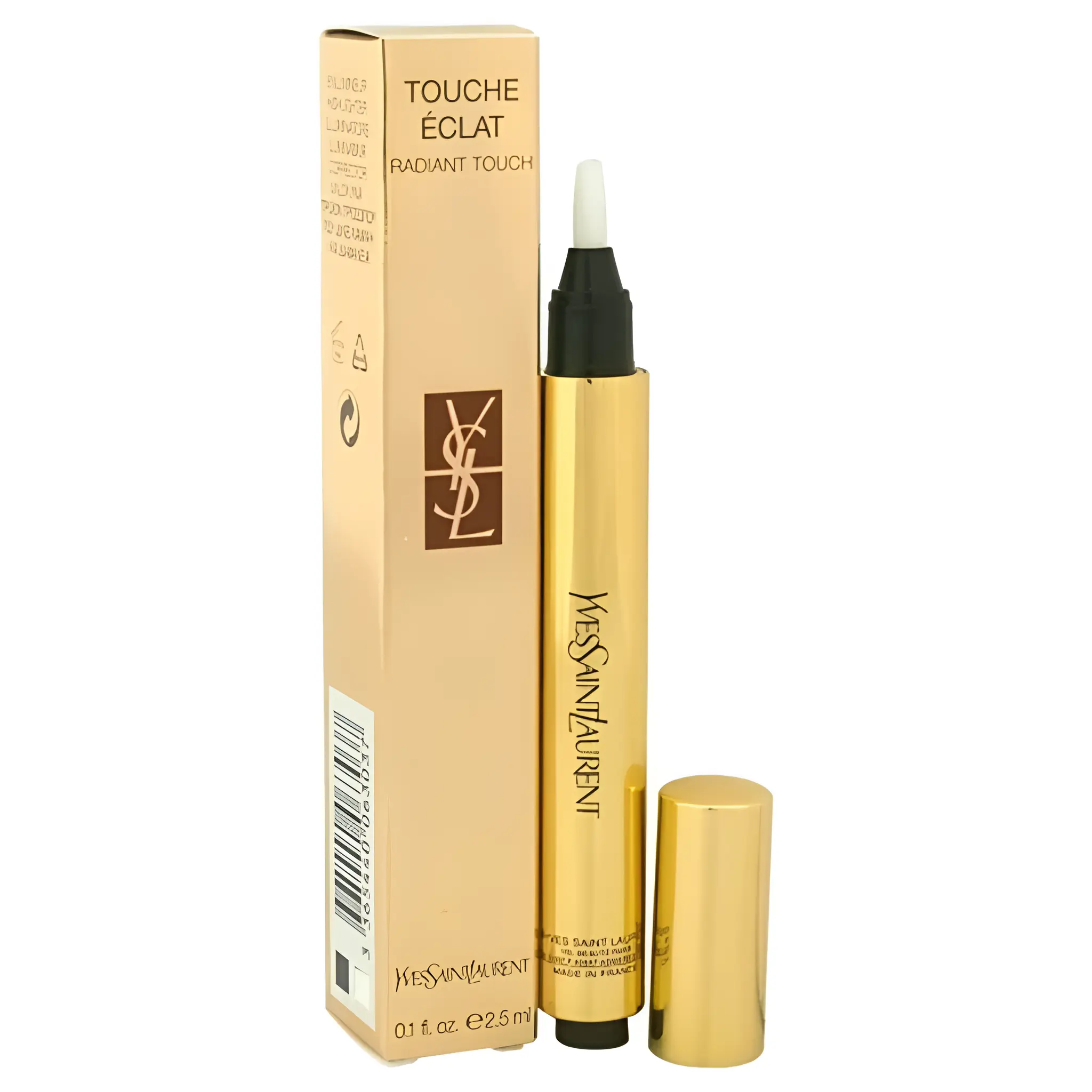 Yves Saint Laurent Touche Eclat Awakening Concealer Click Pen #1.5 Luminous Silk Radiant Highlighter Pen, 0.08 Ounce