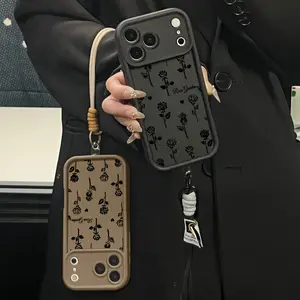 Elegant Rose Garden Phone case for iPhone Samsung 17Pro Max Air 16Plus E 15 14 13 12 11 XR XS Galaxy S25 S24 S23 S22 A71 A56 A55 A54 A53 A52 Note20 cases, Soft TPU, Bumper Drop Protection, Rugged Durable Back Cover, Perfect Gift for Girls.
