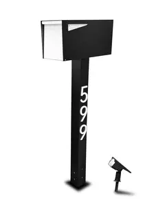 Metaline Post Mailbox Metaline Post Mailbox