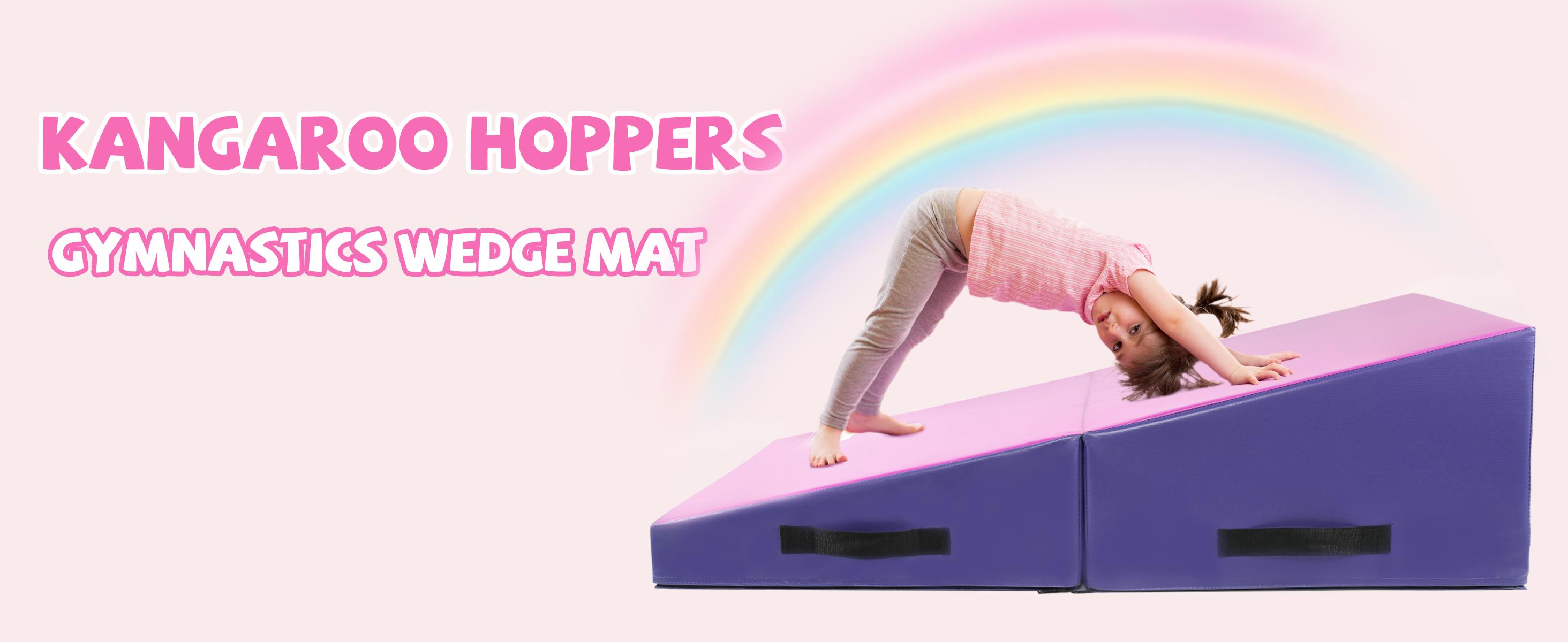 Gymnastics Tumbling Cheese Wedge Mat (M/L) thick yoga Gymnastics Tumbling Cheese Wedge Mat (M/L) thick yoga