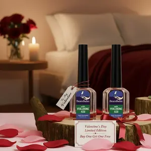 【Buy 1 Get 1 Free】BeamBalm 10-Second Quick-Drying Peel-Off Sodium Hyaluronate Nail Hardener, strengthens nails, nourishes them, and accelerates growth, no UV lamp required.