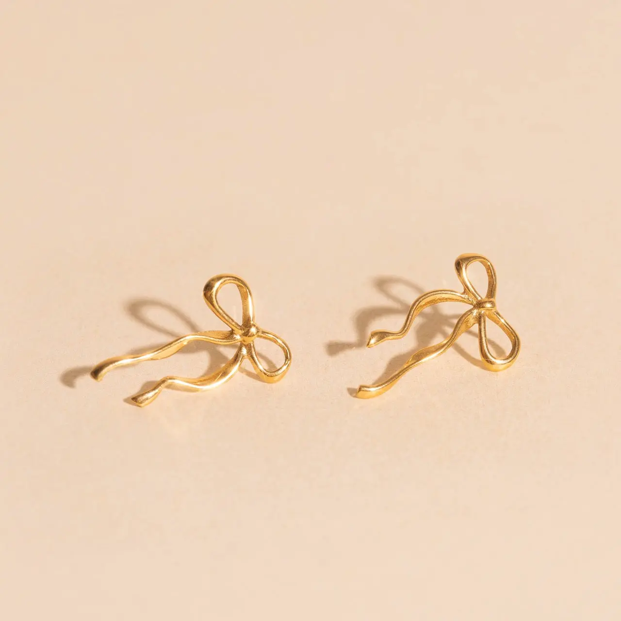 Dainty Bow Stud Earrings