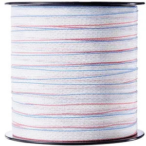 VEVOR Electric Fence Tape,  , 1640Ft 500M Polytape Fencing Hot Wire, 3/4" Width 6 Stainless Steel Strands for Reliable Conductivity, UV & Rust Resistance, Portable Polywire for Horse Cattle Livestock