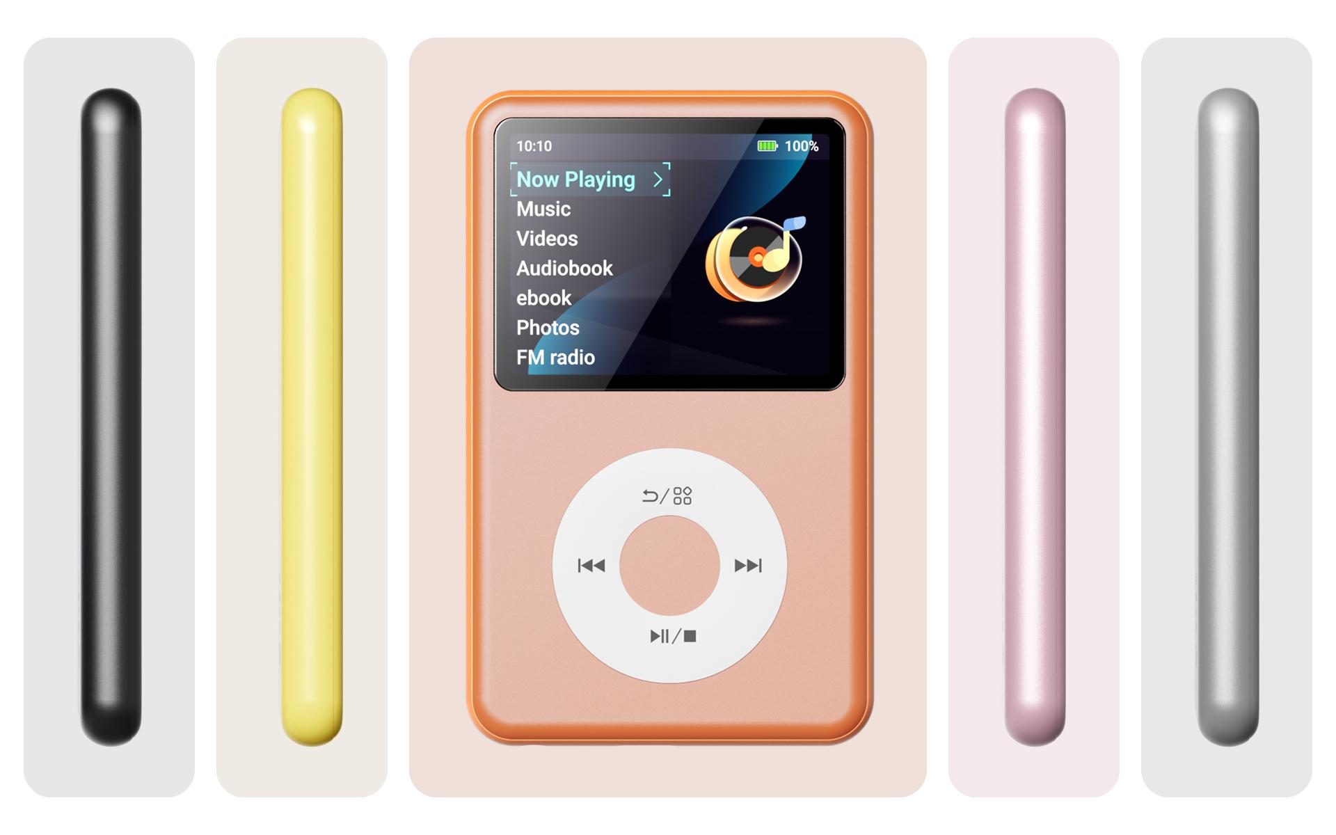 Innioasis Y1 Retro MP3 Player with Bluetooth Back to the 2000s Digital Music & Video Player 2.4" Display, HiFi Sound, Portable Music Player tiktokshopbacktoschool