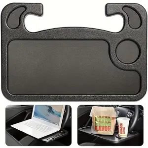 Steering Wheel Desk Tray for Eating & Laptop – Perfect for Road Trips & Daily Commute
