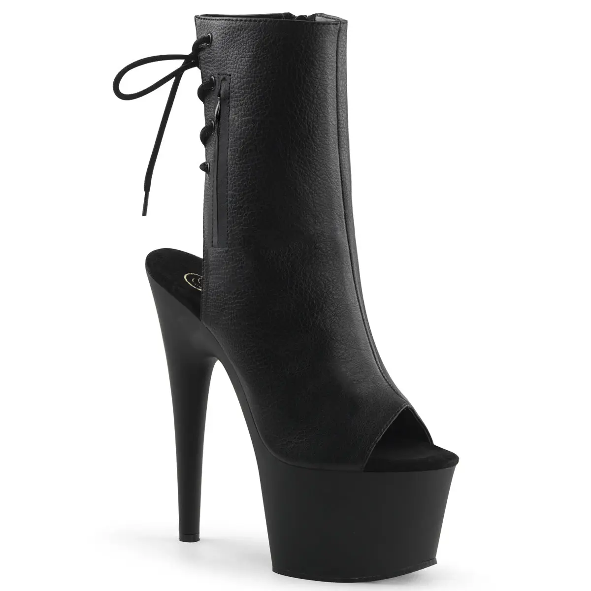 Pleaser Adore-1018 Women's Ankle Boot - 2 3/4" (70mm) Block Heel Platform Shoe, All Seasons Footwear Fashion