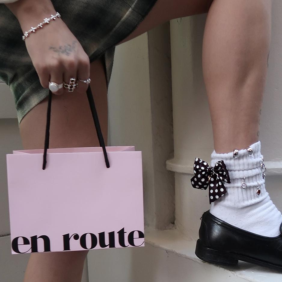 en route Waterdrop Necklace in Marine Blue, Waterproof Ocean-inspired Design, Lightweight Durable Daily Necklace for Casual or Layered Looks #SpringStatements