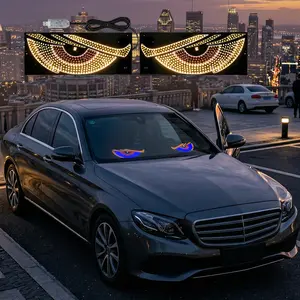 Devil’s Eye LED Car Display &  Rock Lights Kit: USB Powered Solid Color  LED Lights for Cars, Trucks & SUVs - High-Intensity Led Backlights with Dynamic Flash Effects, Professional Automotive Accent Lighting tiktokshopspringglowup