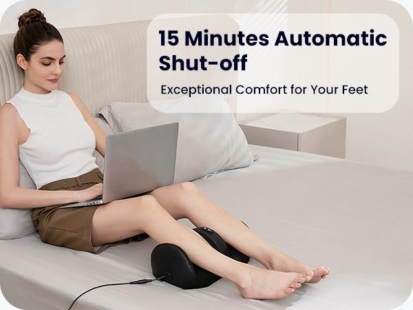 Nekteck Shiatsu Heating Foot Massager, Lightweight Foot Massage with Roller, Ideal for Offices and Home, Mother's Day Gift