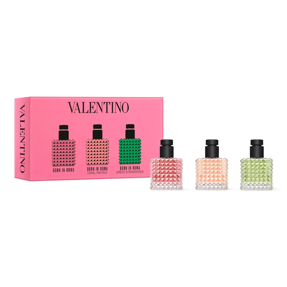 Valentino Born in Roma Donna Trio Discovery Set – 3 Piece Perfume Gift Set Valentino Born in Roma Donna Trio Discovery Set – 3 Piece Perfume Gift Set