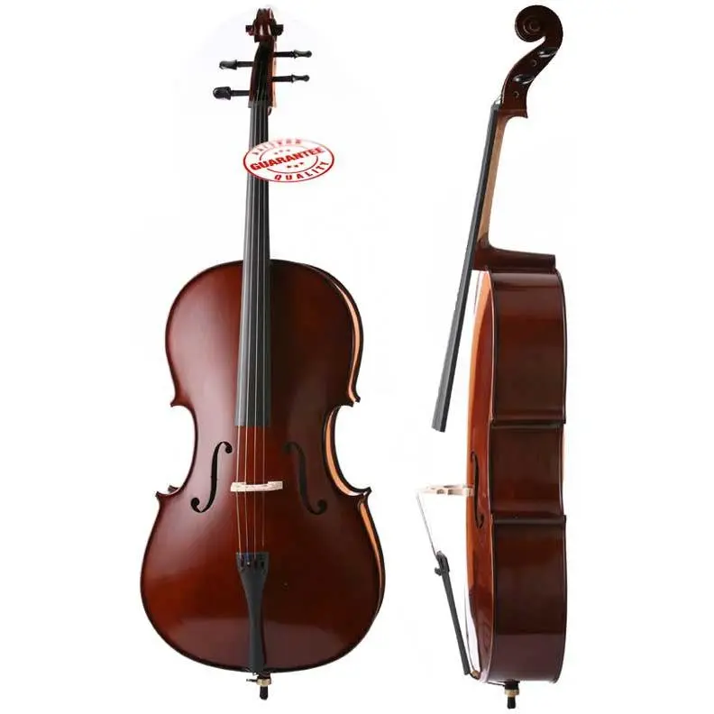 D'Luca Meister Handmade Ebony Fitted Cello 4/4