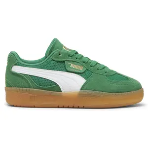 PUMA Womens Palermo Moda Vintage Lace Up Sneakers Shoes Casual - Green