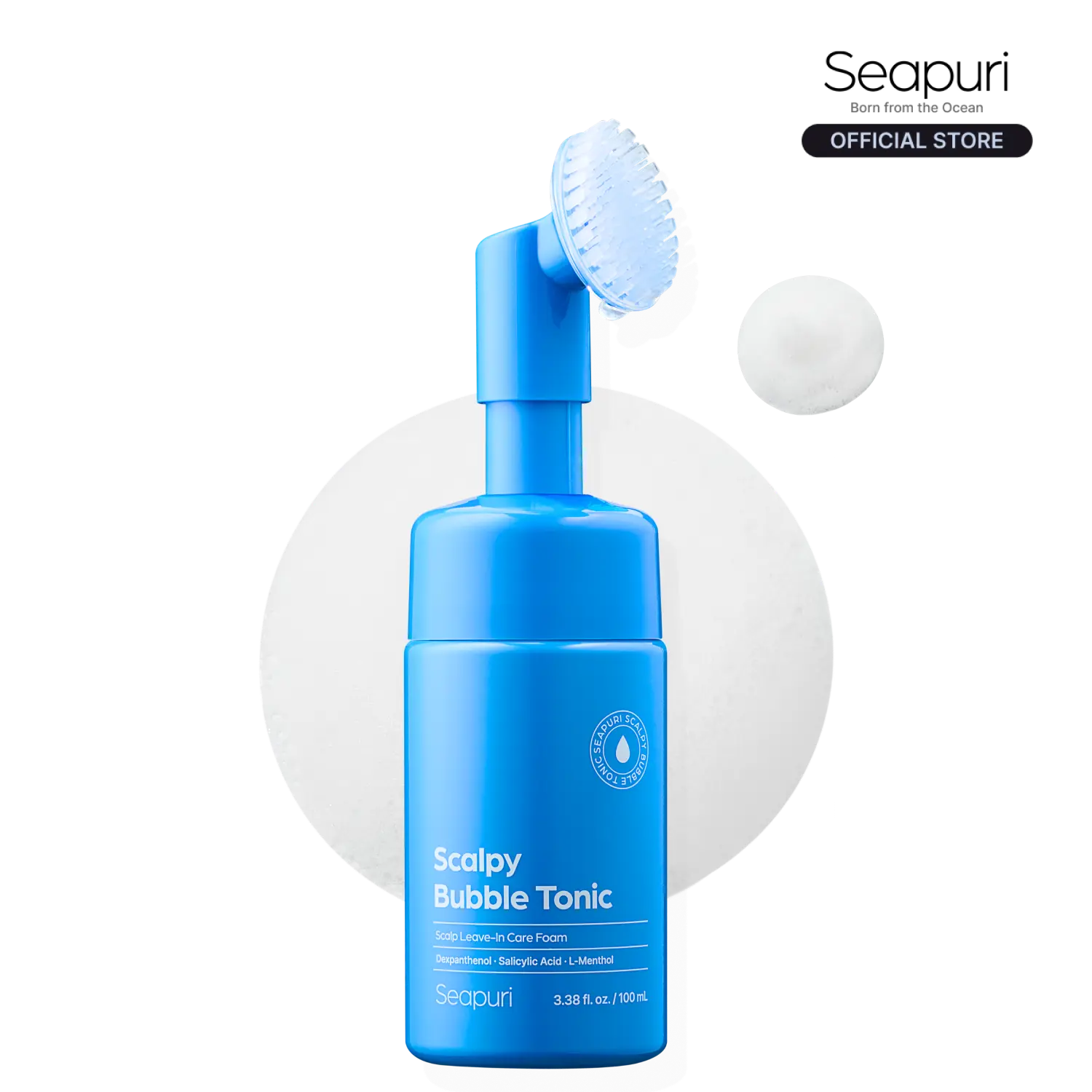 Scalpy Bubble Tonic Haircare Product - Soothing Scalp Toner for Textured Hair Retention, Less Shedding, Less Oily Scalp, Dry Dandruff Relief; Instant Cooling for Itchy Redness; Salicylic Acid Detox for Buildup