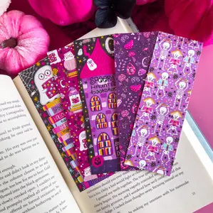 Mystical Halloween Bookmark Set or Individual