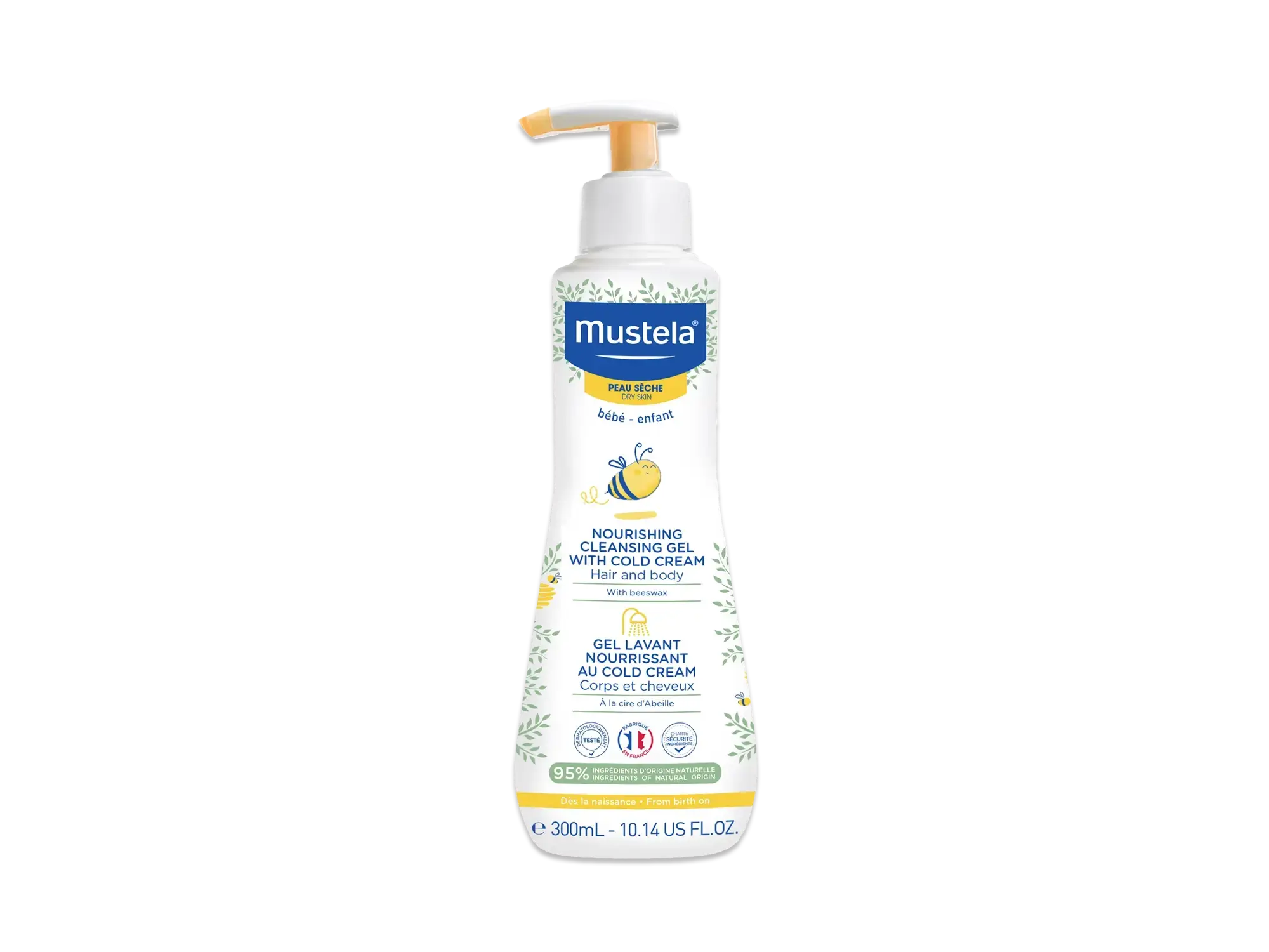 Nourishing cleansing gel with cold cream