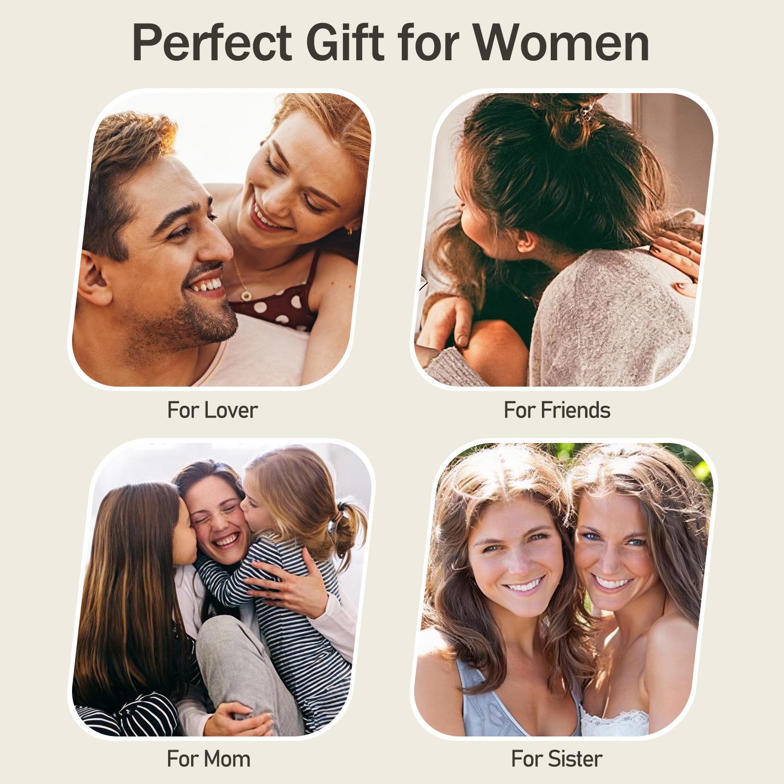 Turandoss Lucky 4-leaf Clover Necklace — CZ Sparkle, 14K Gold Plated, Valentine’s Gift for Women SpringStatements