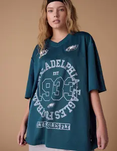 THE WILD COLLECTIVE Philadelphia Eagles Womens Jersey