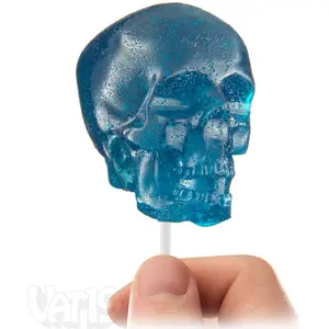 Giant Gummy Skull on a Stick