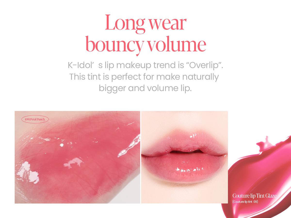 [Espoir Official] Couture Lip Tint Glaze | Volumizing Lip Tint with Juicy Texture & Glossy Finish | Available in 5 Shades