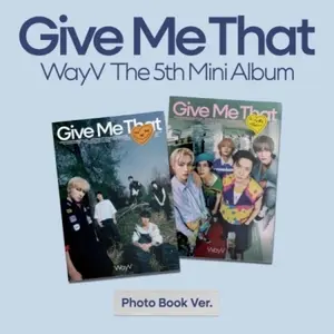 Wayv - Give Me That - Photobook Version - Random Cover - incl. Photobook, Lyric Paper + Photocard  [COMPACT DISC - CD] Photo Book, Photos, Asia - Import