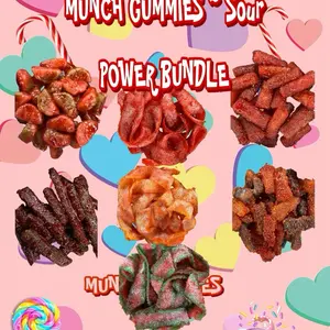 munch gummies ~ SOUR POWER,   bundle