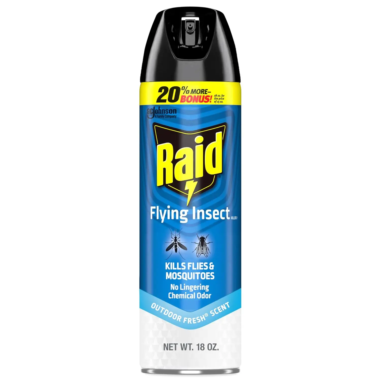 Flying Insect Killer 7, Bug Spray, Insecticide Spray for Indoors & Outdoors, 18 oz