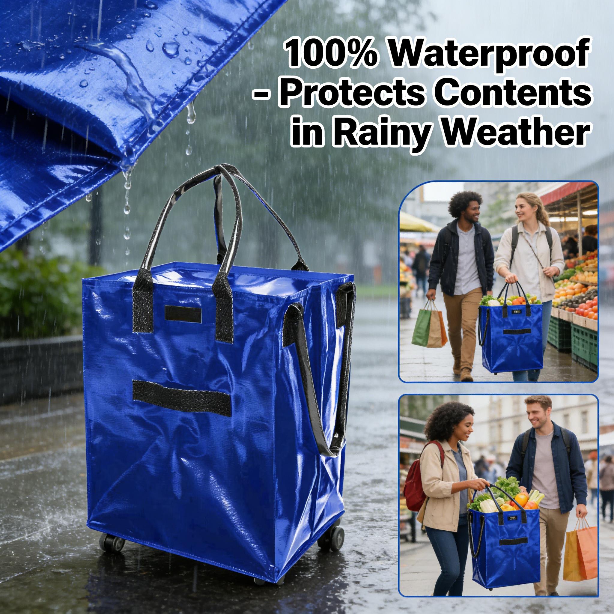 Lightweight Foldable Handheld Bag (Shopping Bag)(Vegetable Shopping Bag)