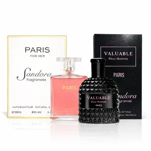 Sandora Fragrances His & Hers Perfume Set | Luxury 2-Piece Fragrance Bundle | 100 ml Each
