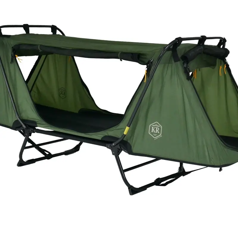 Kamp-Rite Anniversary Series Tent Cot  Tan or Green w/carry bag