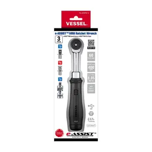 VESSEL (400ER2U) e-ASSIST Mini Ratchet Wrench