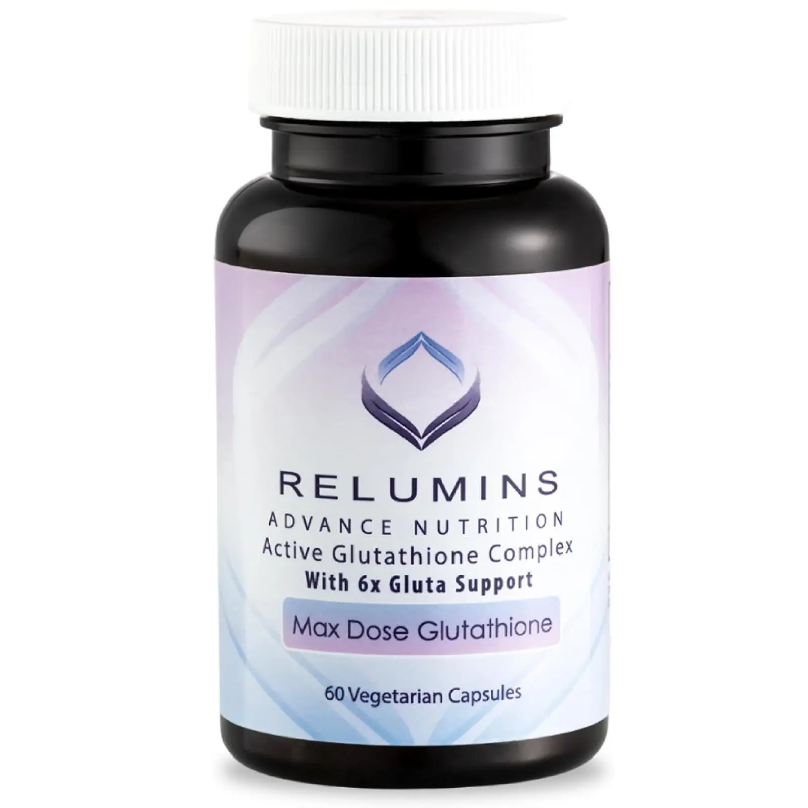Relumins Advance White Active Glutathione Complex - Max Dose 900mg Glutathione with 6X Boosters, ALA & NAC - Summer Glow Wellness Anti-Aging Skin Supplement - 60 Caps