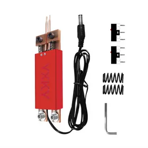 DIY Super Capacitor Spot Welder Pen Kit, Dual Spring Welding Pen with Control Module for 18650 Battery Pack, Ebike, RC Lipo DIY Welding