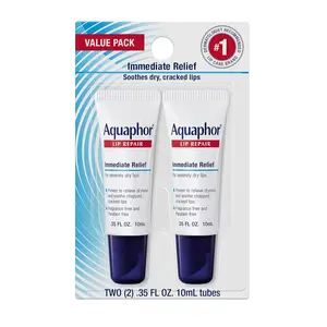 Aquaphor Lip Repair 0.35oz Tubes (2 Pack) – Dry Lips