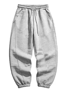 Men’s fashion casual pants, regular fit, drawstring waist, versatile for everyday wear and suitable for outdoor activities