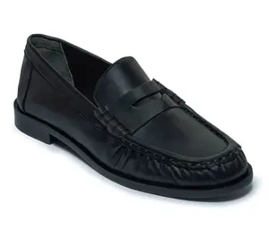 Bernardo Leather Penny Loafer - Tilda