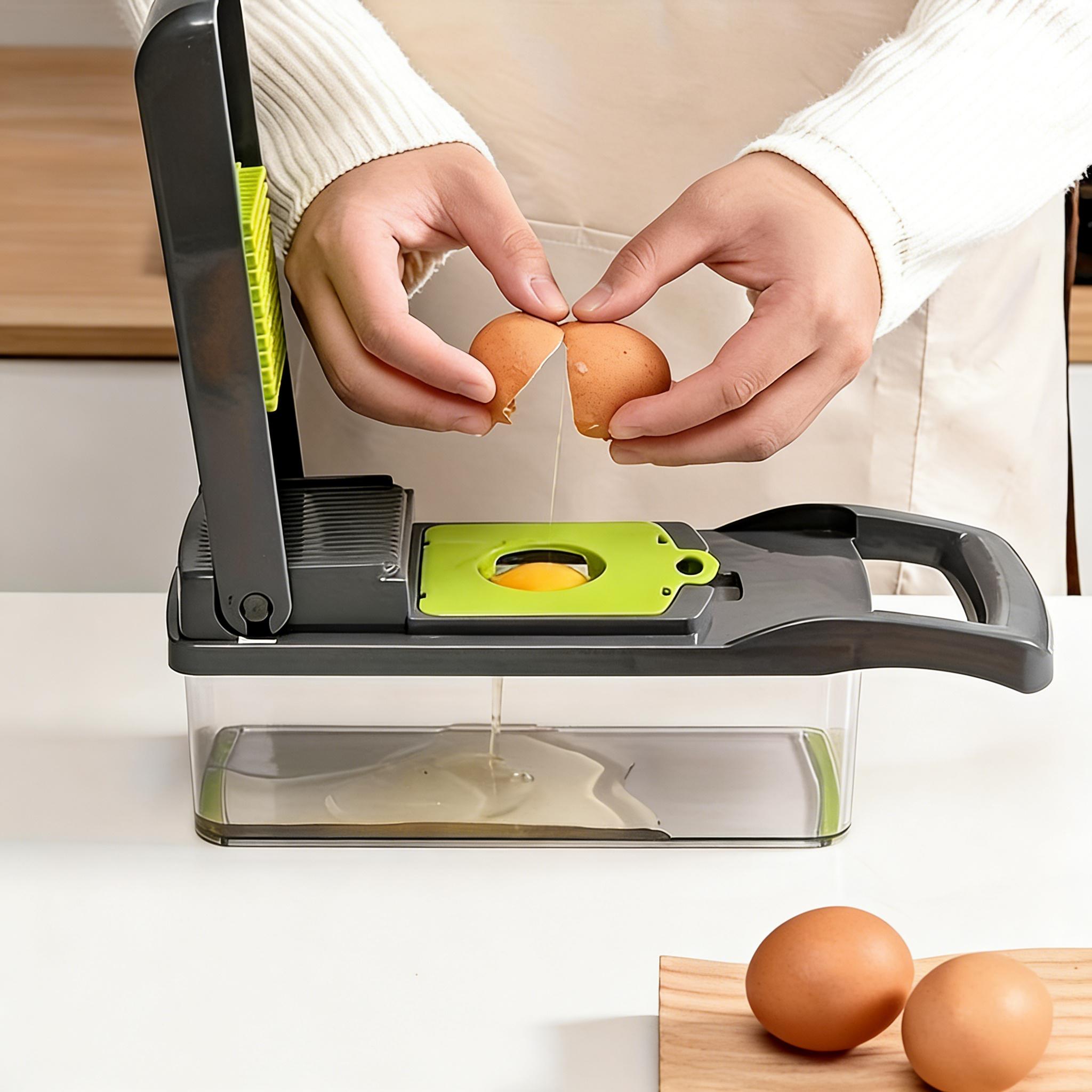 UFORU Multi-purpose vegetable chopper, ideal for vegetables, fruits, and cheese. A portable kitchen gadget that effortlessly handles chopping and meal prep.