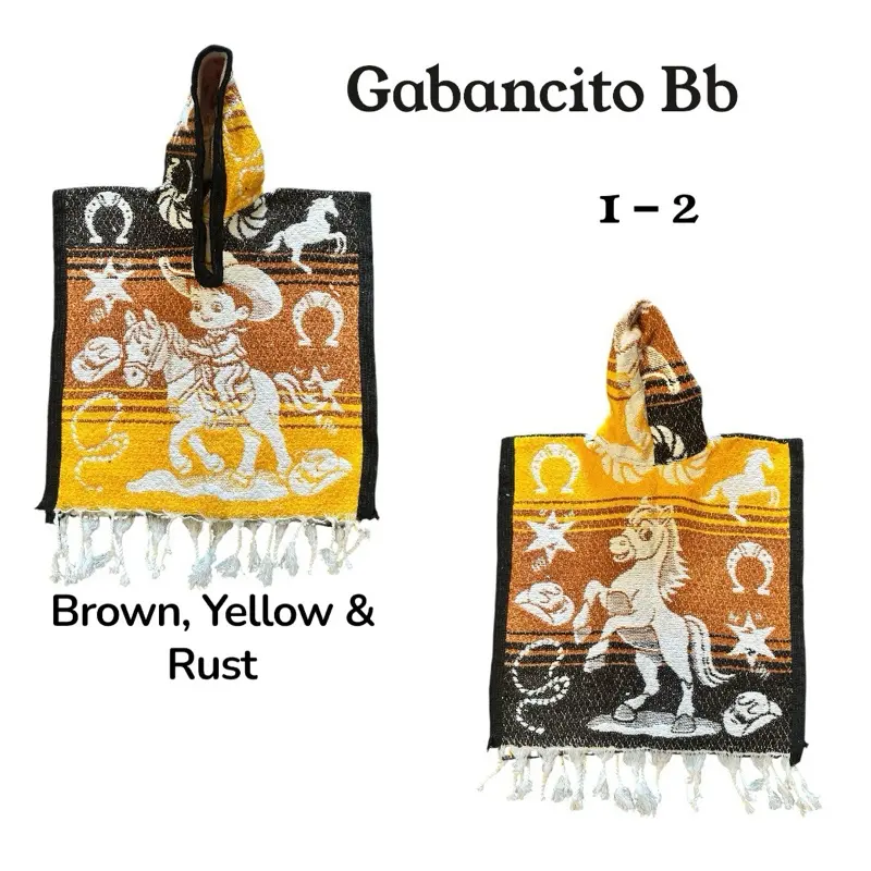 Gbn Bb Caballo Brown, Yellow & Rust