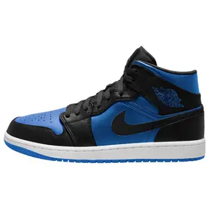 Air Jordan 1 Mid 'Black Royal Blue'