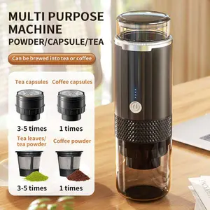 Wireless Portable Espresso Maker, Travel Coffee Maker, Small Rechargeable Coffee Maker for Camping, RV, Hiking, Office