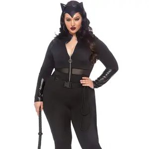 Plus Sultry Supervillain Costume