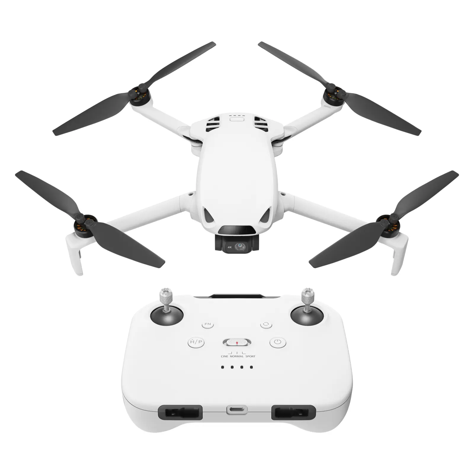 Skyrover S1 Mini Drone with Camera 4K/60fps Video, 3-Axis Gimbal Stabilization, 40-Min Flight Time, Under 249g, Auto Track, S1-1