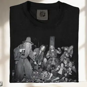 LOTR Fellowship Smoking Shirt, Funny Lord of the Rings Trail Cam Tee, Fantasy Movie Meme T Shirt, Comfort Colors Graphic Tee WQRTI