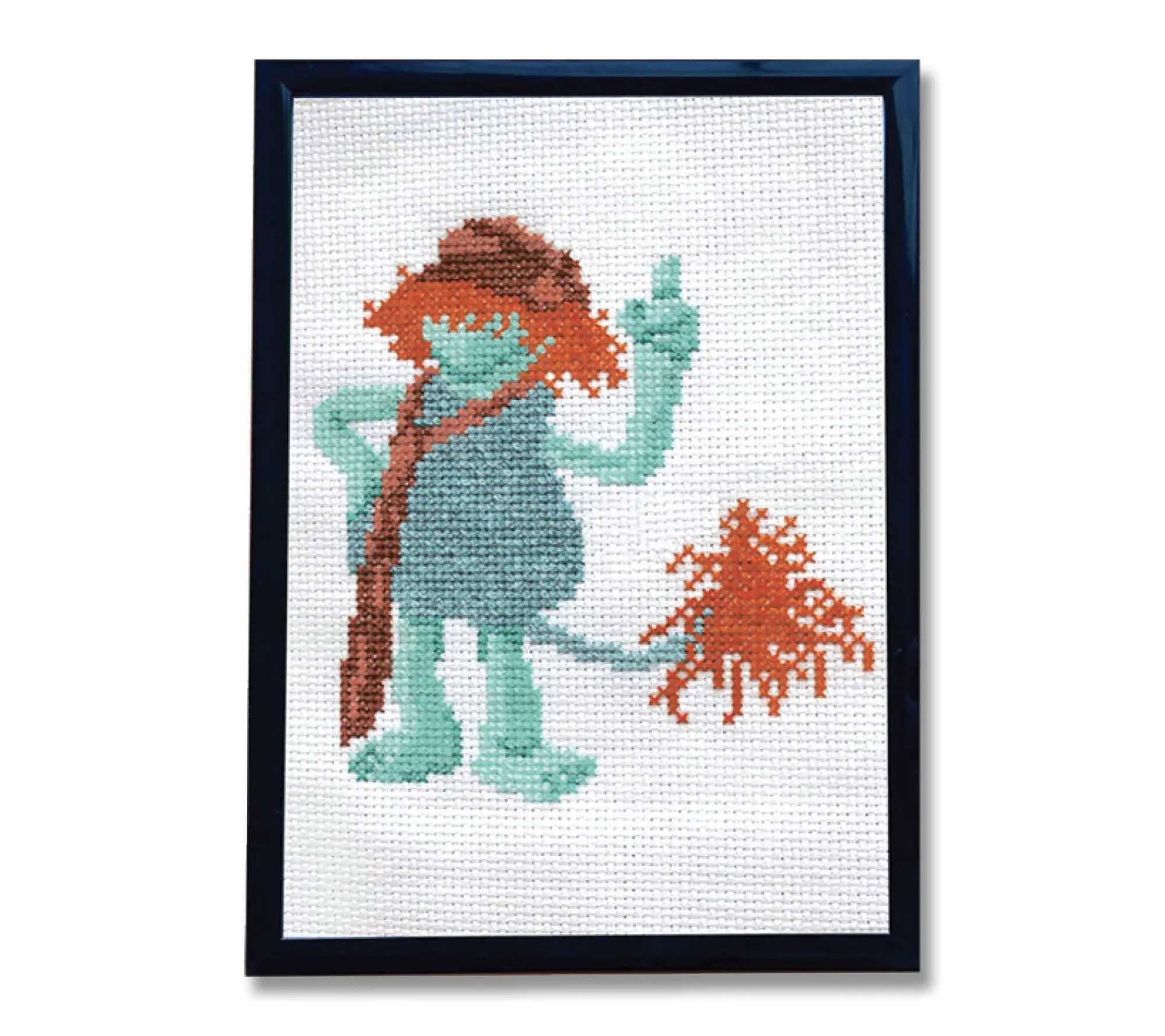 Spot Colors Boo ber Fraggle Cou nted Cross Stit ch Kit